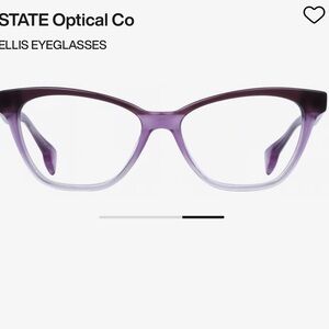 State Optical Ellis Fig Glasses NWOT
